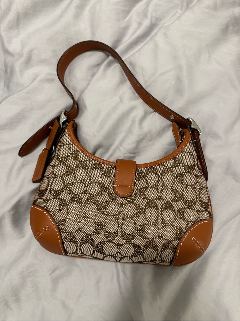 Coach Crystal Hamptons Hobo Bag - Picture 4 of 8